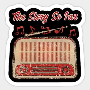 Retro The Story So Far Sticker